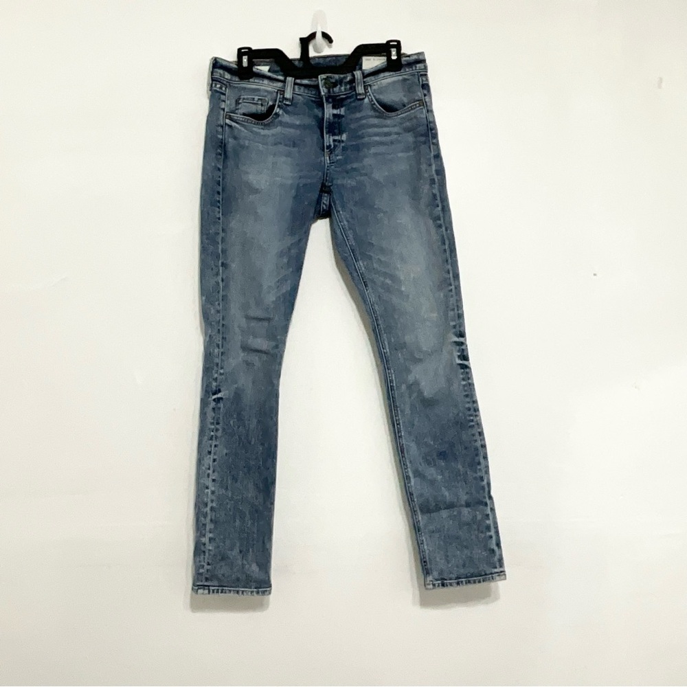 RAG & BONE Women Skinny Jeans Acid Blue Mid Rise 5 Pocket Design Size 27